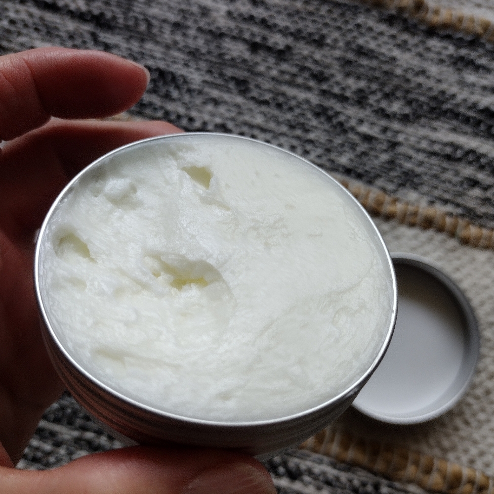 Homemade 100% Organic Whipped Tallow Body Balm  2oz container - Picture 2 of 3